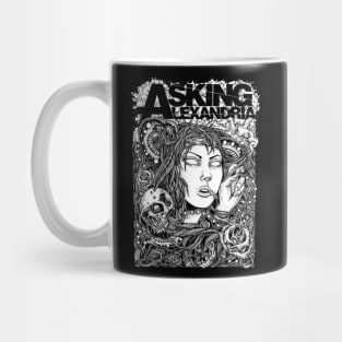 ASKING ALEXANDRIA MERCH VTG Mug